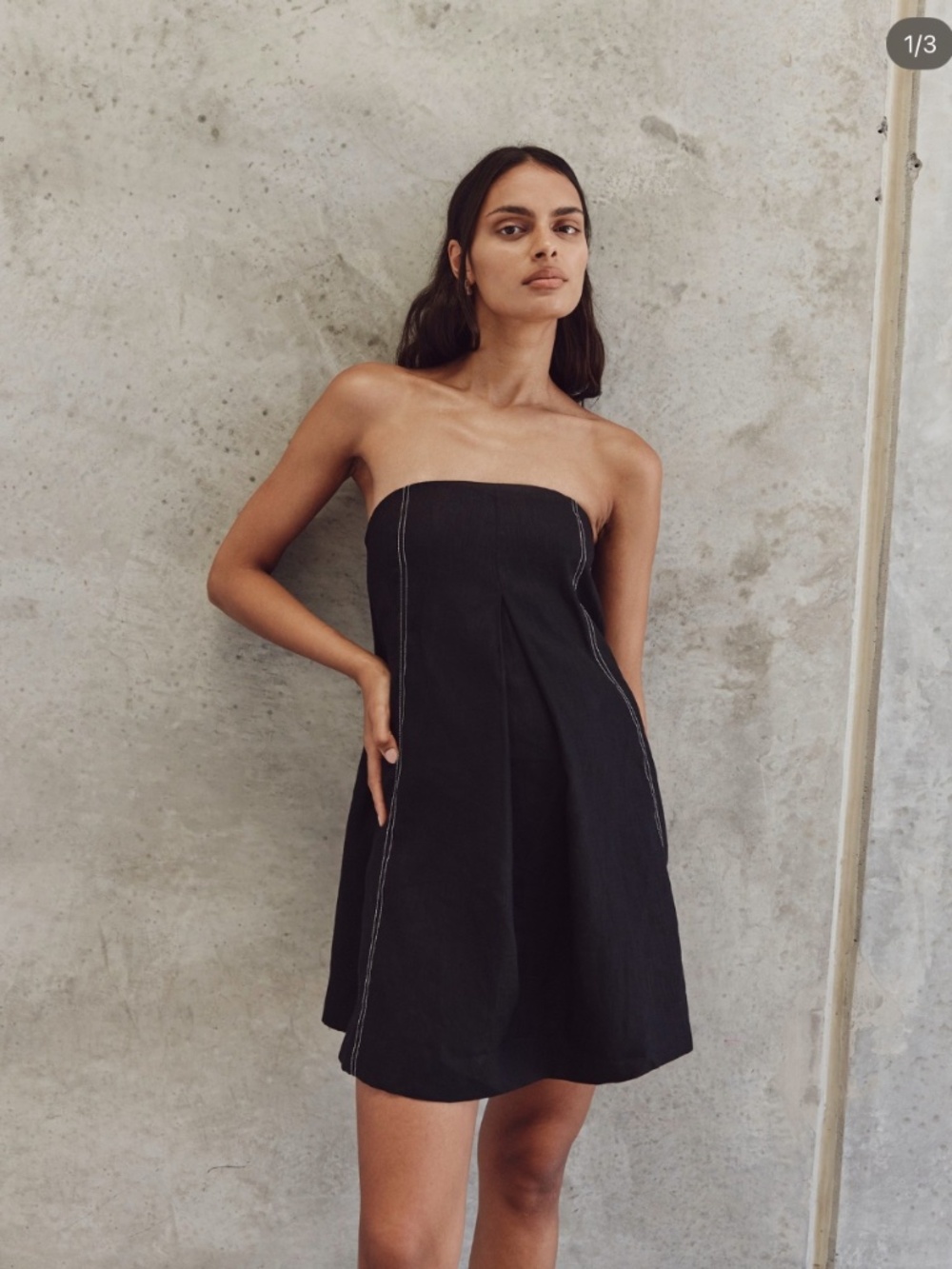 NWT dissh Simon’s strapless mini dress US size 8